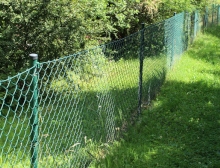 Montáž čtyřhranného pletiva – Dolní Bělá Montáž čtyřhranného pletiva – Dolní Bělá